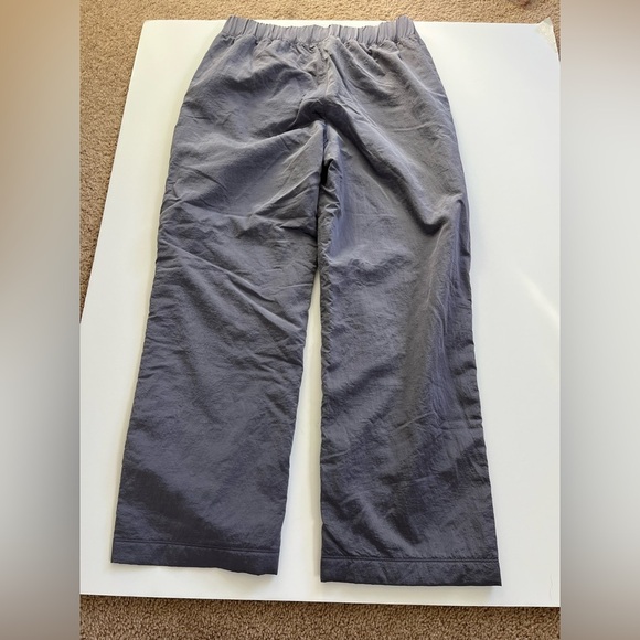 Gap Fit Fleece Lined Snap Bottoms Parachute Sweatpants Purple Size Medium P - Picture 4 of 12